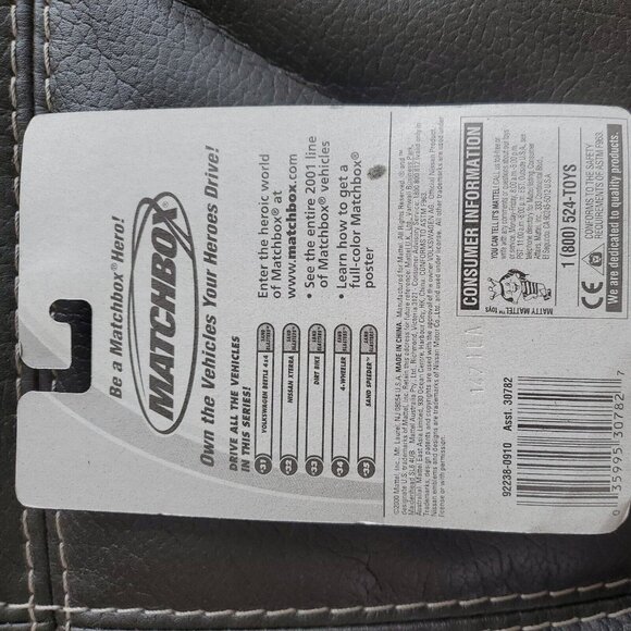 2000 Matchbox Vehicle 33 of 75 Dirt Bike Sand Blasters Number 92238 New On Card - Picture 5 of 5